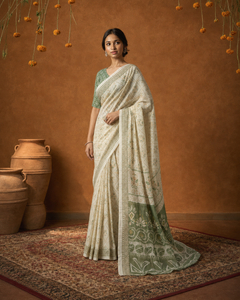 Ivory Sage Green
