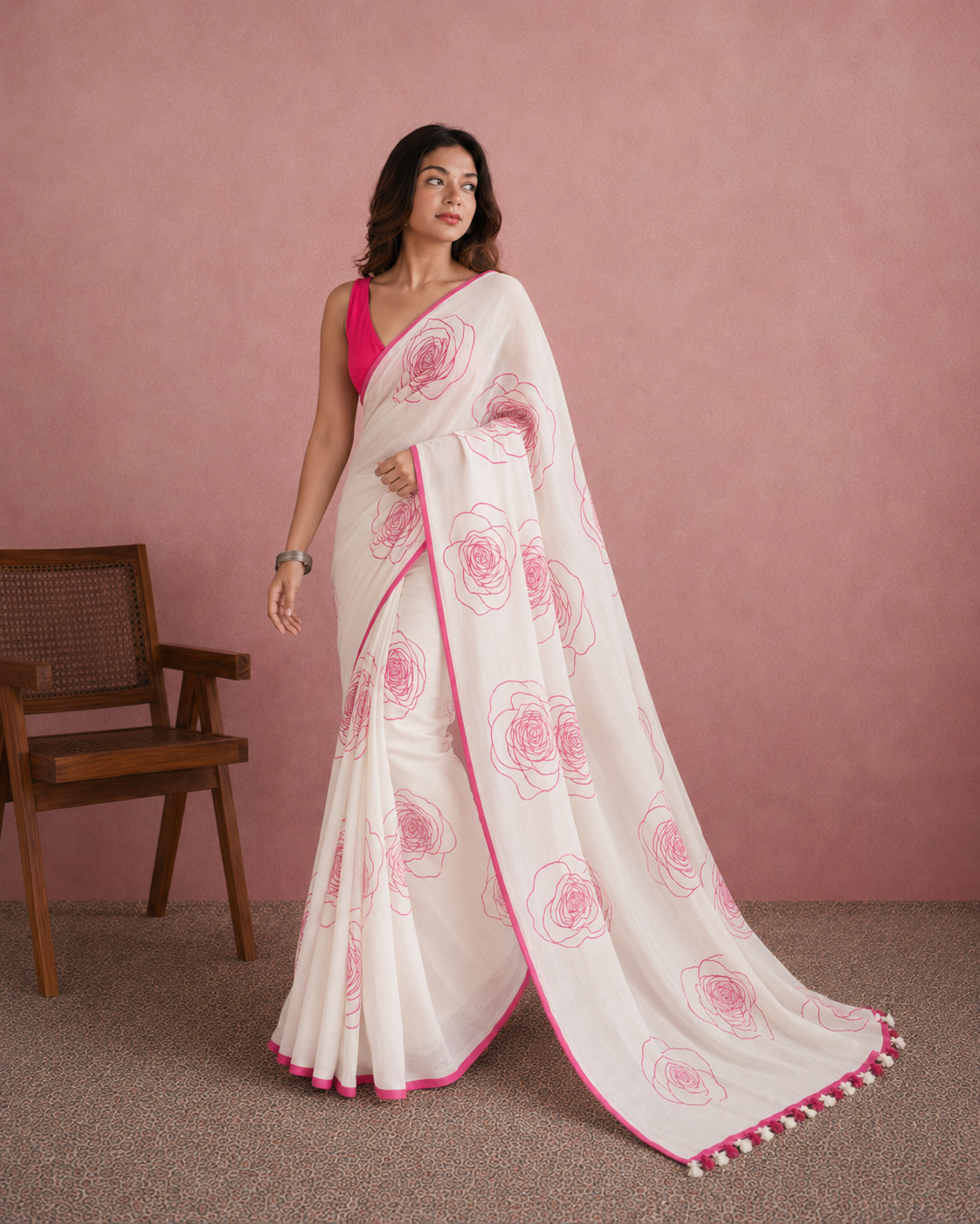 White and Pink
