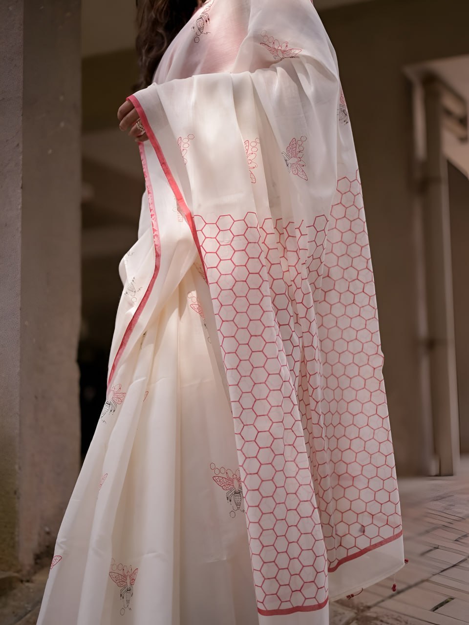 White and Orange